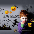 PVC Halloween Pumpkin Decorative Stickers Custom Wall Decoration Stickers